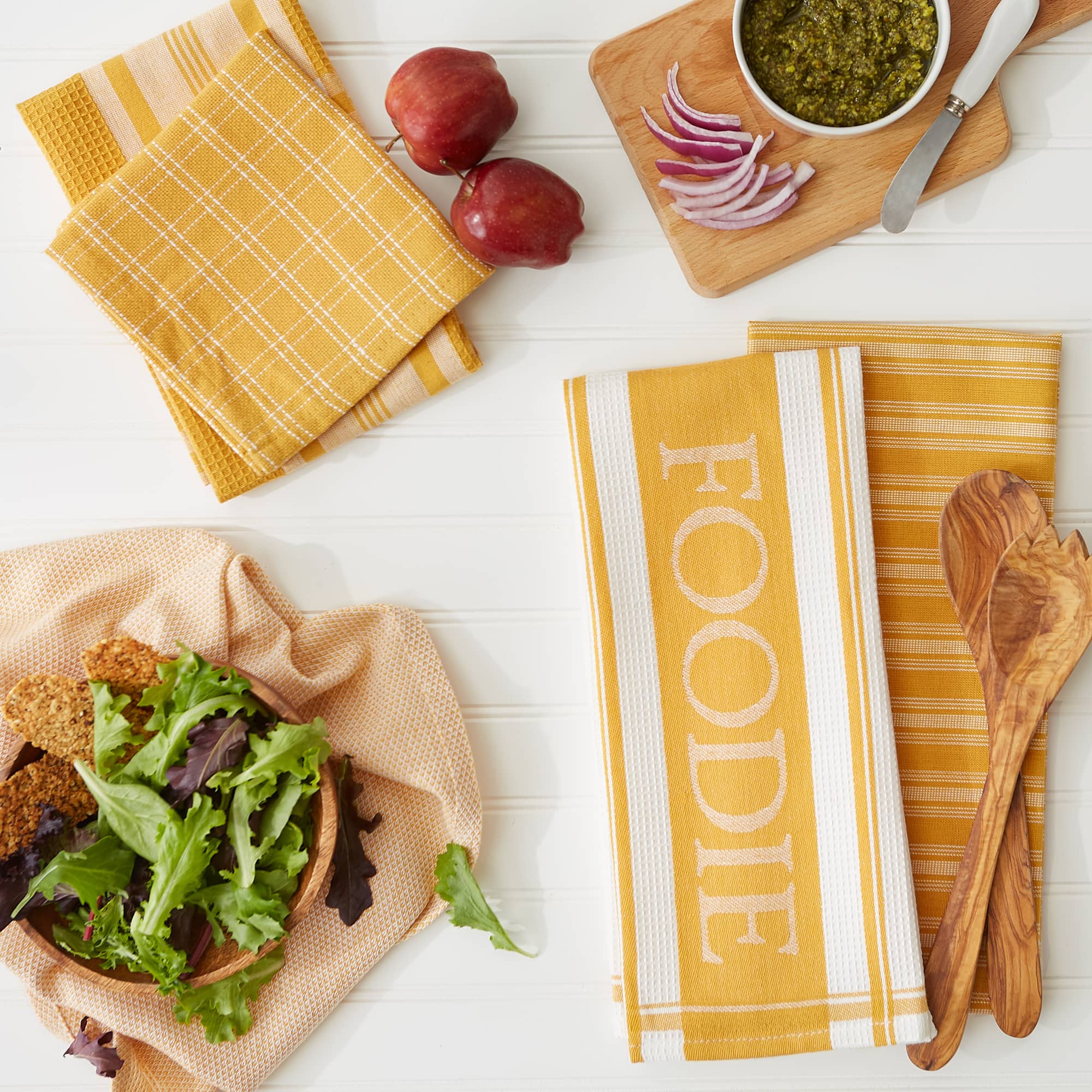 DII® Foodie Dish Towel & Dishcloth Set